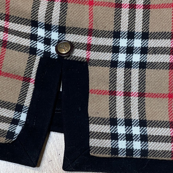 Burberry Men’s XL Wool Nylon Cashmere Zip and Button Car Coat Made in Italy - Picture 13 of 16